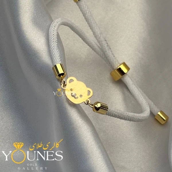 دستبند تدی طلا لیزری